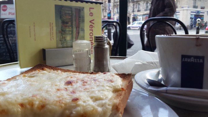 Croque Monsieur et Grand Chcocolat