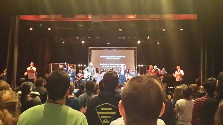 Singing time- Hilsong style! Felt a bit weird taking pictures during service tbh and only did it in Hillsong (probably because of dim lights)